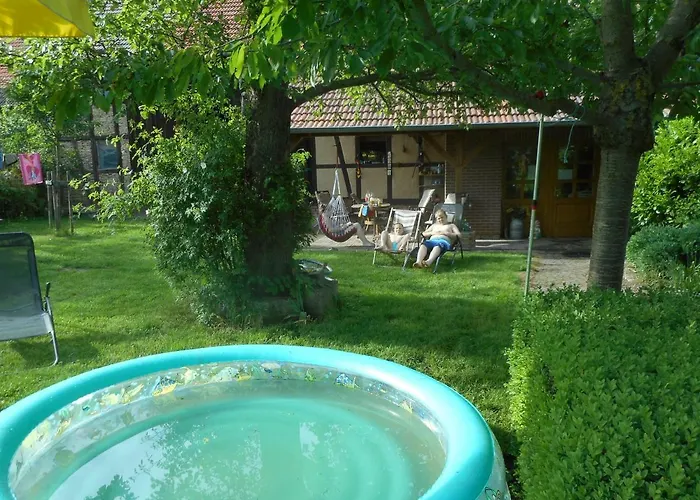 아파트 Familienferienhof Sell's Scheune Sundhausen